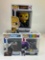 FUNKO POP DC ASSORTED - RAVEN (TOYS R US), HAWKMAN, REVERSE FLASH