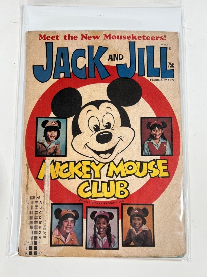 MEET THE NEW MOUSEKETEERS! JACK & JILL - FEB 1977 MICKEY MOUSE CLUB
