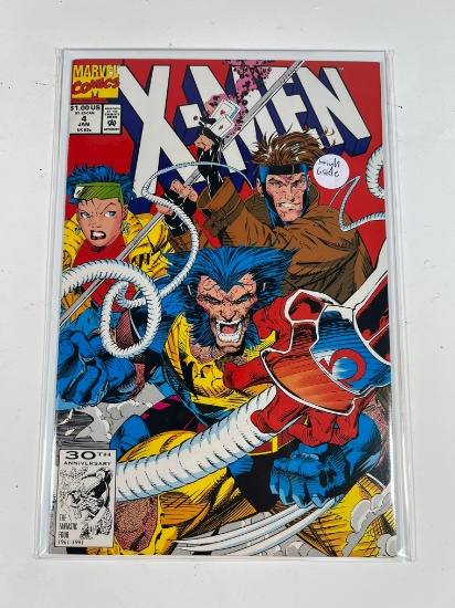 X-MEN #4 (1ST APP OF OMEGA RED)