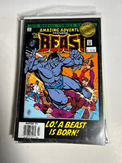 AMAZING ADVENTURE FEATURING "THE BEAST" #11 (1ST APP OF FUZZY BEAST) - MARV