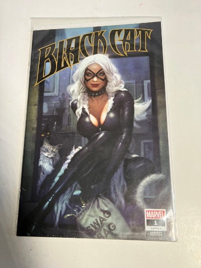 BLACK CAT #1 - COMICS ELITE EXCLUSIVE (RYAN BROWN VARIANT)