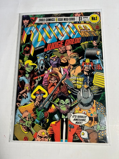 2000 A.D. MONTHLY #1 FEATURING JUDGE DREDD
