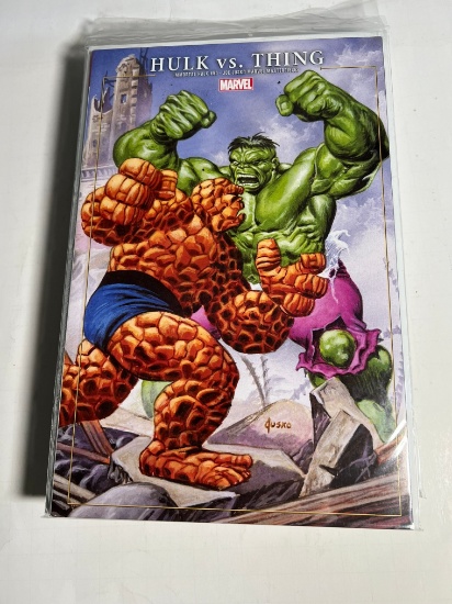 HULK VS THING - IMMORTAL HULK #50 - JOE JUSKO MARVEL MASTERPIECE - FINAL IS