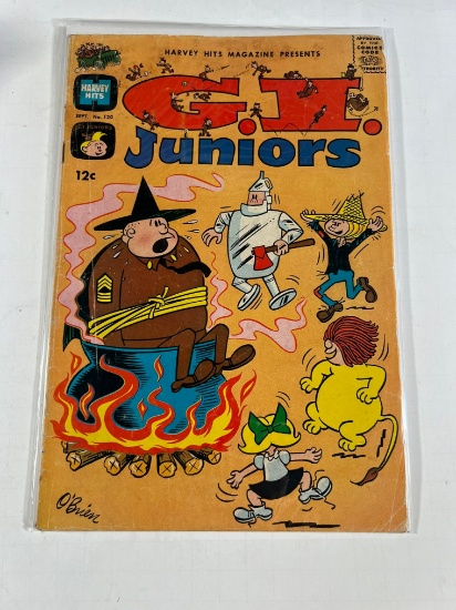 G.I. JUNIORS #120 - HARVEY HITS MAGAZINE