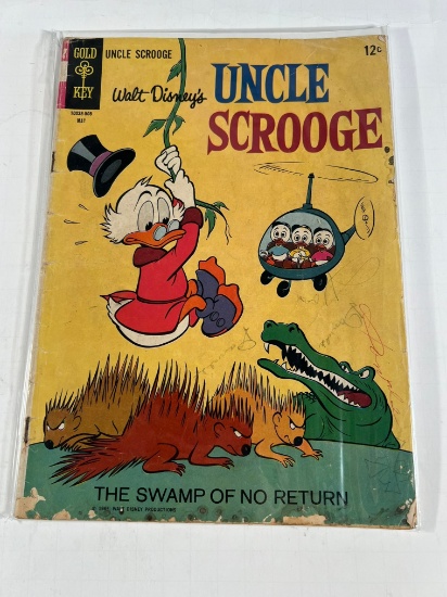 WALT DISNEY'S UNCLE SCROOGE - GOLD KEY - THE SWAMP OF NO RETURN