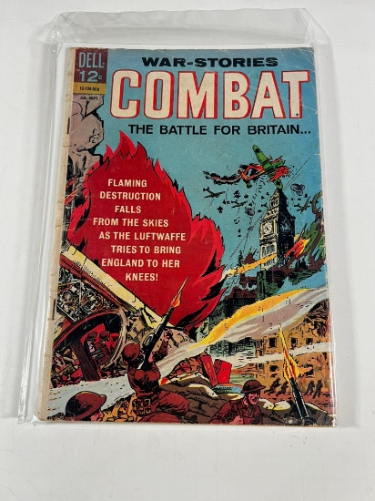 COMBAT WAR STOREIS "THE BATTLE FOR BRITAIN" - DELL COMICS