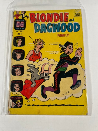BLONDIE AND DAGWOOD FAMILY #4 - HARVEY COMICS GIANT SIZE