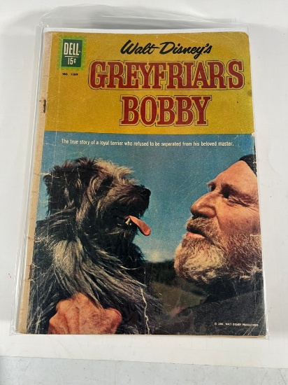 1961 WALT DISNEY'S GREYFRIARS BOBBY - #1189 - DELL COMICS