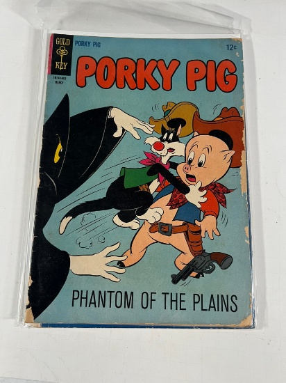 PORKY PIG - GOLD KEY (PHANTOM OF THE PLAINS)