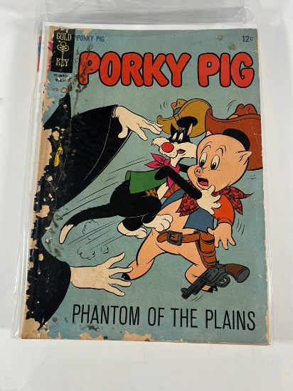 PORKY PIG (PHANTOM OF THE PLAINS) - GOLD KEY