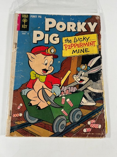 PORKY PIG (THE LUCKY PEPPERMINT MINE) - GOLD KEY