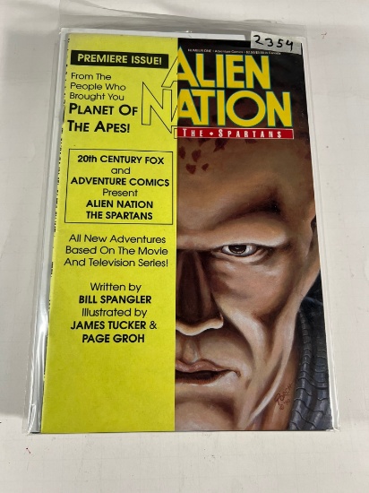 ALIEN NATION "THE SPARTANS" PREMIERE ISSUE