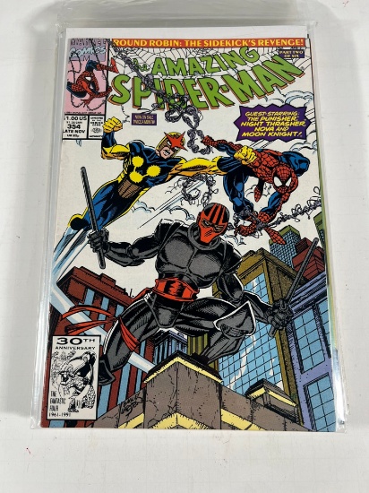 THE AMAiNG SPIDER-MAN #354 (CROSSOVER APP OF MOONKIGHT, NIGHT THRASHER + NO