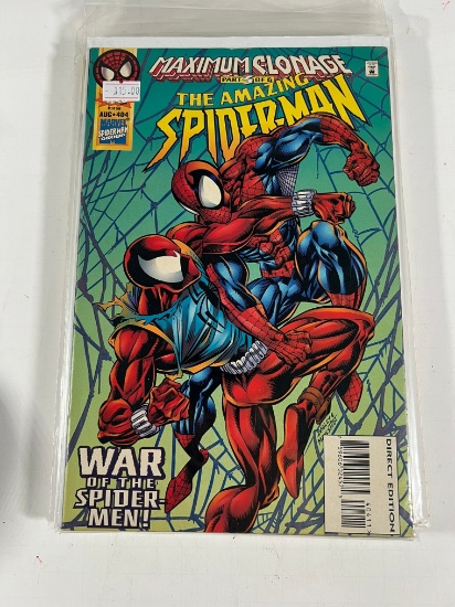 THE AMAZING SPIDER-MAN #404 (EARLY SCARLET SPIDER APP)
