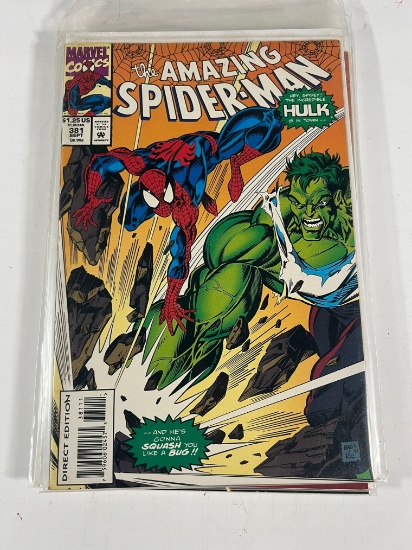 THE AMAZING SPIDER-MAN #381 (HULK APP)