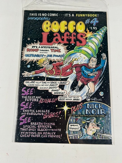 BOOFO LAFFS #4 (FUNNY BOOK) - OBSCURE UNDERGROUND COMIC
