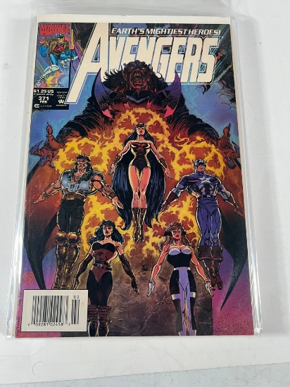 AVENGERS #371 - NEWSTAND (1ST CAMEO APP OF LORD TANTALUS + LORD KHULT)