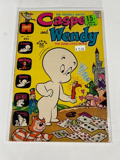 CASPER AND WENDY #1 - HARVEY COMICS
