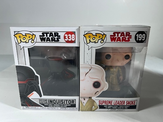 STAR WARS FUNKO - INQUISITOR, SUPREME LEADER SNOKE