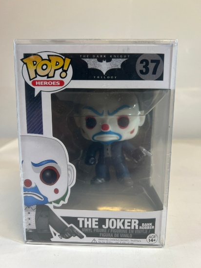 THE DARK KNIGHT TRILOGY #37 "THE JOKER" BANK ROBBER FUNKO POP