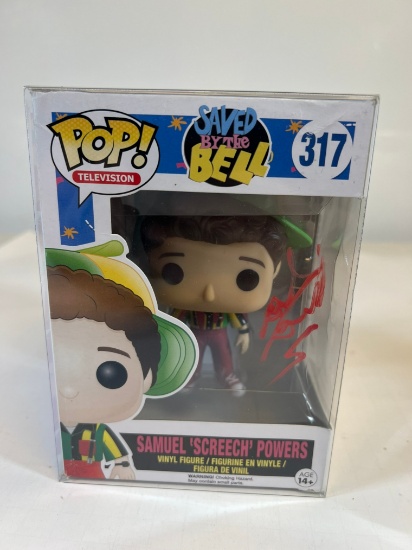 SAVED BY THE BELL #317 - FUNKO POP SAMUAEL "SCREECH POWERS - (SIGNED)