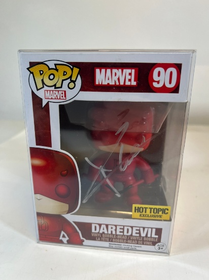 DAREDEVIL #90 - FUNKO POP HOT TOPIC EXCLUSIVE (SIGNED) WITH JSA COA