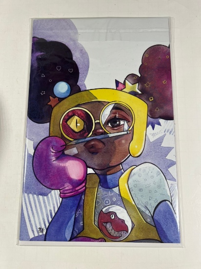 MILES MORALES SPIDER-MAN AND MOON GIRL #1 VIRGIN VARIANT