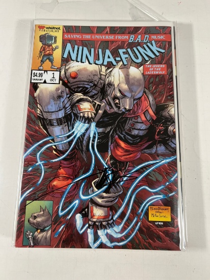 (SIGNED) NINJA FUNK #1 - BY JPG WITH COA