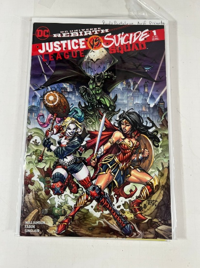 JUSTICE LEAGUE VS SUICIDE SQUAD #1 - DC UNIVERSE REBIRTH