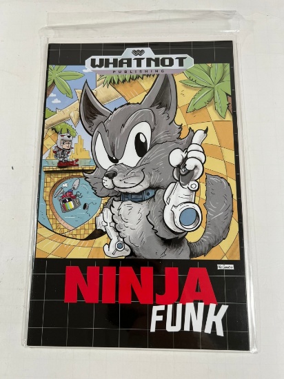NINJA FUNK #1 - WHATNOT PUBLISHING SONIC HOMAGE