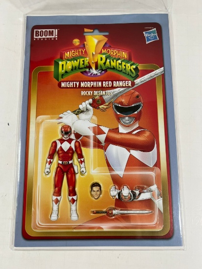 MIGHTY MORPHIN POWER RANGERS "RED RANGER" ACTION FIGURE HOMAGE
