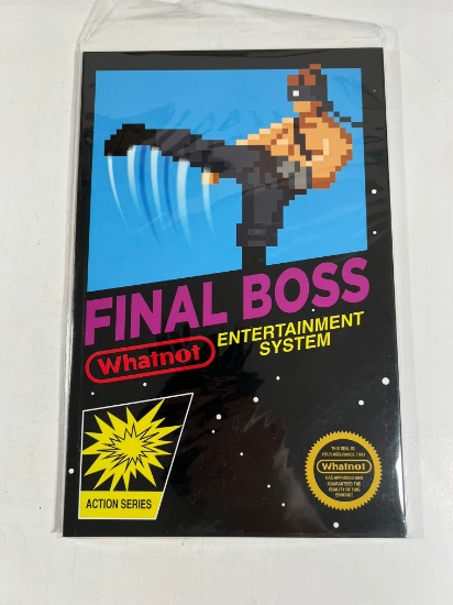 FINAL BOSS #1 - SUPERNINTENDO HOMAGE