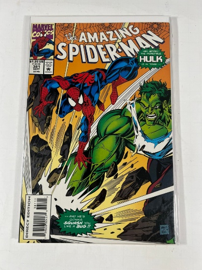 THE AMAZING SPIDER-MAN #381 (HULK APP)