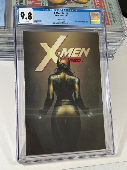 X-MEN: RED #1 - CGC GRADE 9.8 - (BLACK PANTHER & CASSANDRA NOVA APP) - LEE