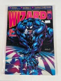 WIZARD #9 - MAY 1992 VENOM COVER (EARLY VENOM COVER APP)