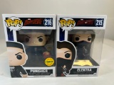 FUNKO POP DAREDEVIL #215, 216 - PUNISHER CHASE, ELEKTRA