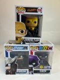 FUNKO POP DC ASSORTED - RAVEN (TOYS R US), HAWKMAN, REVERSE FLASH
