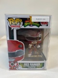 MIGHTY MORPHIN POWER RANGERS FUNKO POP #406 WITH COA - (SIGNED) AUSTIN ST.