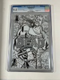 WALKING DEAD #1 - CGC GRADE 9.8 - WW NEW ORLEANS SKETCH COVER