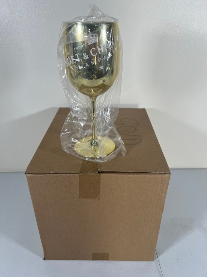 MOET & CHANDON CHAMPAGNE GOLD VIP WINE CUPS