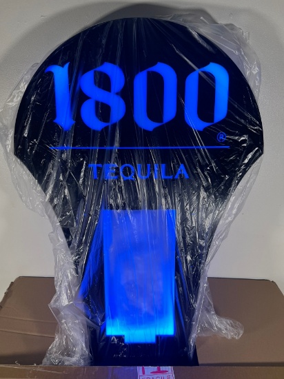 1800 TEQUILA LED LIQUOR DISPLAY - MUTLICOLOR LIGHT