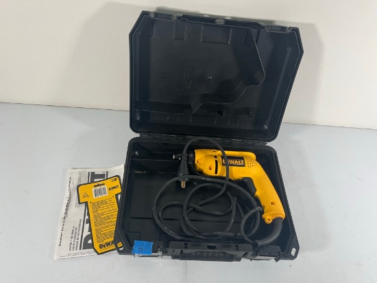 DEWALT 3/8" VSR DRILL WITH CASE - #D21008