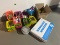 LOT - ASSORTED CRAYONS, MARKERS, ETC