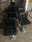 BLACK PADDED BARBER CHAIRS
