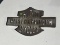 METAL HARLEY DAVIDSON MOTOR CYCLES SIGN - 30