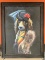 FRAMED GICLEE - LONLEY DOG 