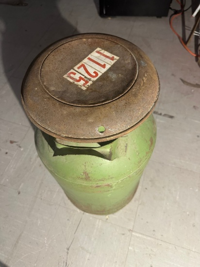 STEEL DAIRY / MILK CAN - VINTAGE #1125