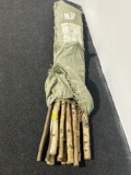 LOT / BUNDLE OF BEACH WOOD STICKS - APPROX 5' LONG