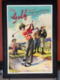 FRAMED GICLEE - LONELY DOG  - PLAY GOLF - PORT ALVERIDGE 26
