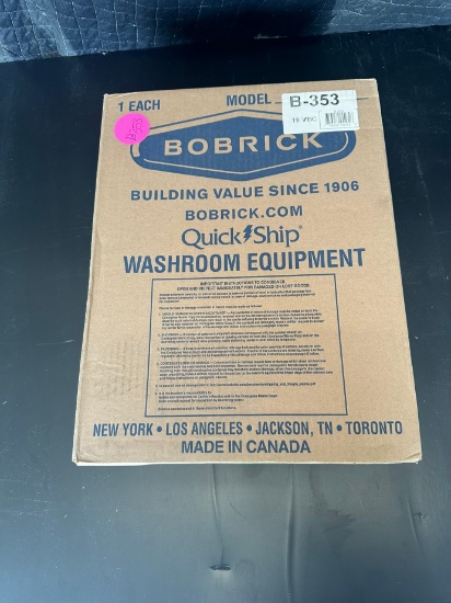 BOBRICK B353 SANITARY NAPKIN RECESSED